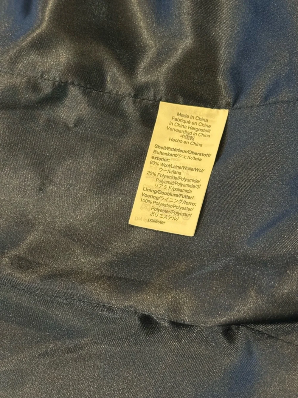 J. Crew Nello Gori Cocoon Coat in Italian Stadium Cloth Wool Blend Jacket - Picture 7 of 8